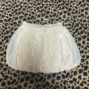 Old Navy 4T Toddler Girls Sparkly Gold Fully Lined Tutu Skirt